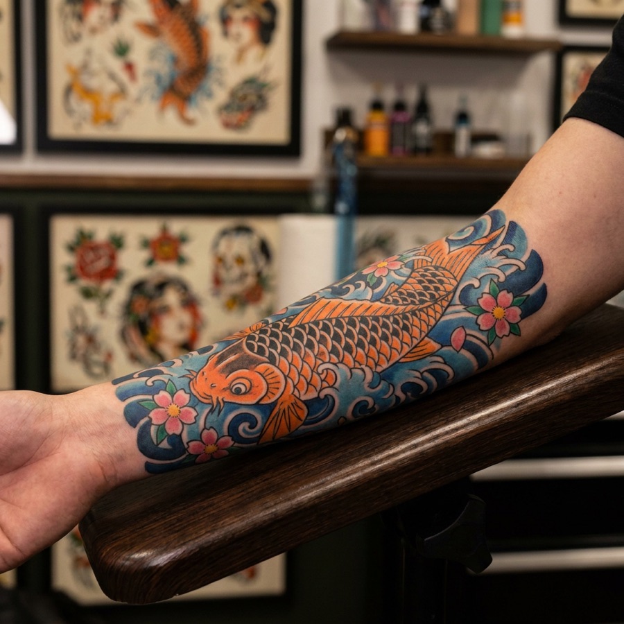 Irezumi japonês — koi