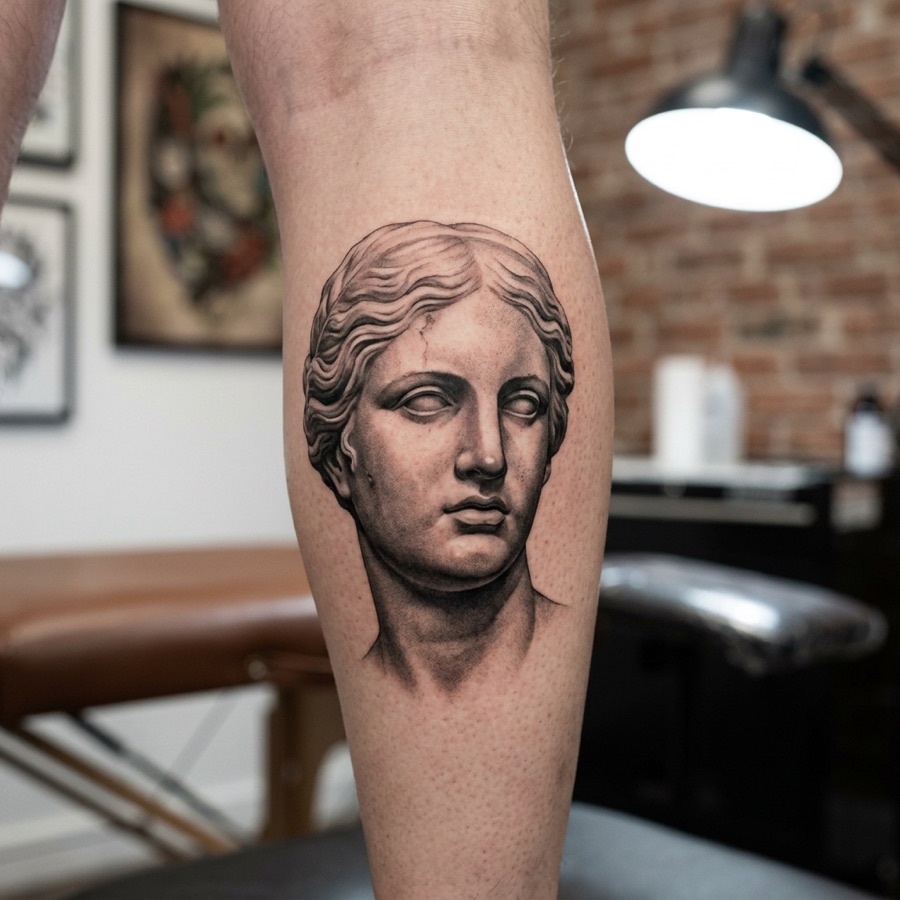 Realismo — estátua clássica