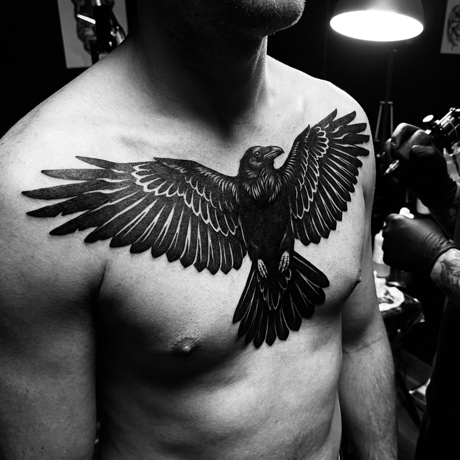 Blackwork — corvo